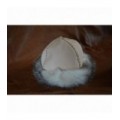 Birka style hat with Opussum Fur