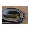 Dark leather belt, medieval 1350-1500AD